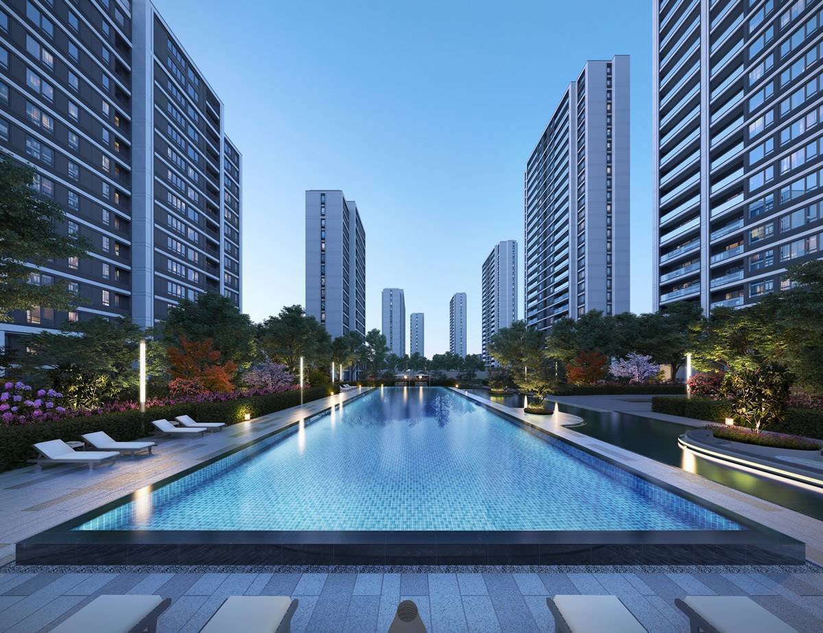 福州改善豪宅 绿城美的桂语映月实地探访_服务_智慧_科技