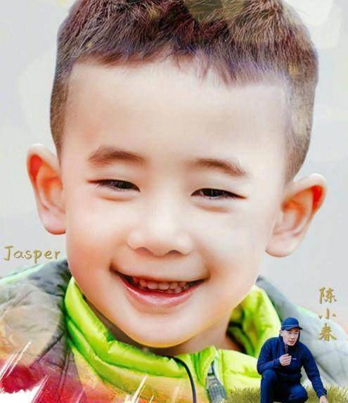 jasper从小到大的软萌照,萌翻你的小可爱是这样长大的_陈小春_时候