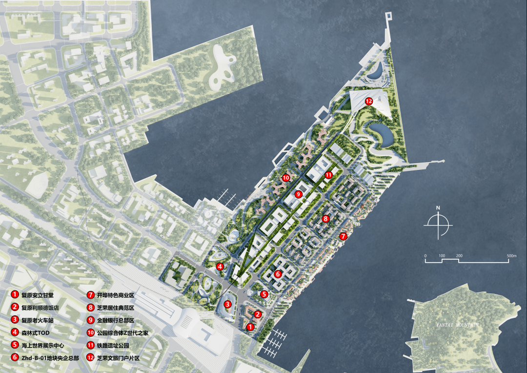 烟台海上世界芝罘湾一突堤城市建筑风貌设计公布_规划_文化_历史