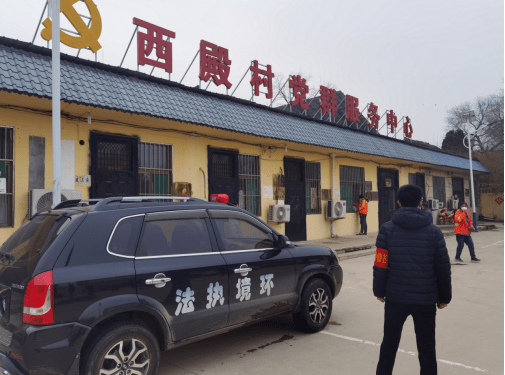 阳曲分局的志愿者还深入东黄水镇西殿村,协助村里开展核酸检测工作