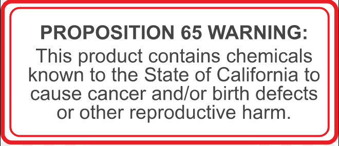 加州65号提案California Proposition 65以及警告标签的详尽介绍_产品_化学品_企业