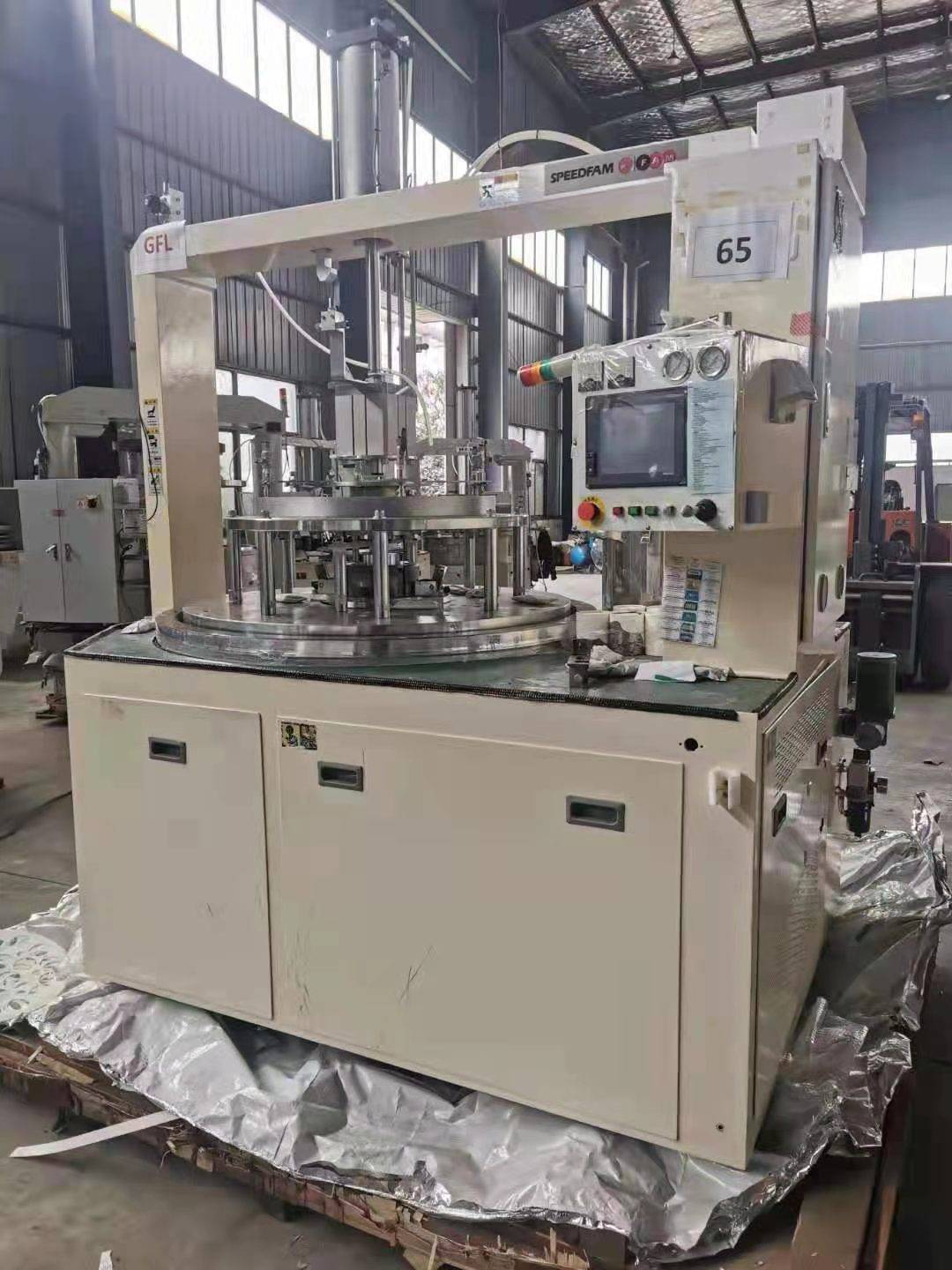 二手双面抛光机 平面研磨机 双端面平磨机创技品牌16b/20b/28b_mm