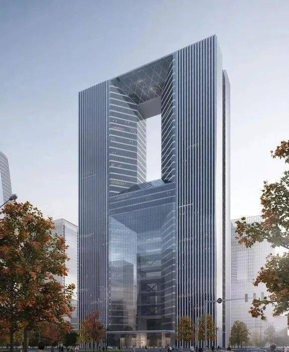 位于丽泽的国家金融信息大厦封顶!高200米的"信息之门"初具雏形