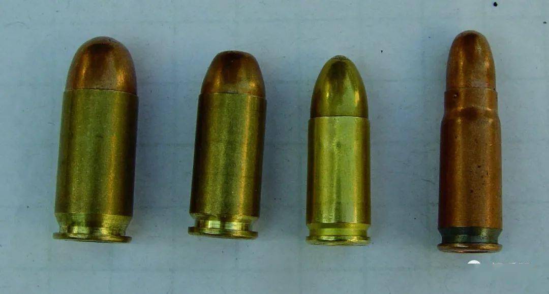 40英寸s&w手枪弹,9mm巴拉贝鲁姆手枪弹,762×25mm手枪弹