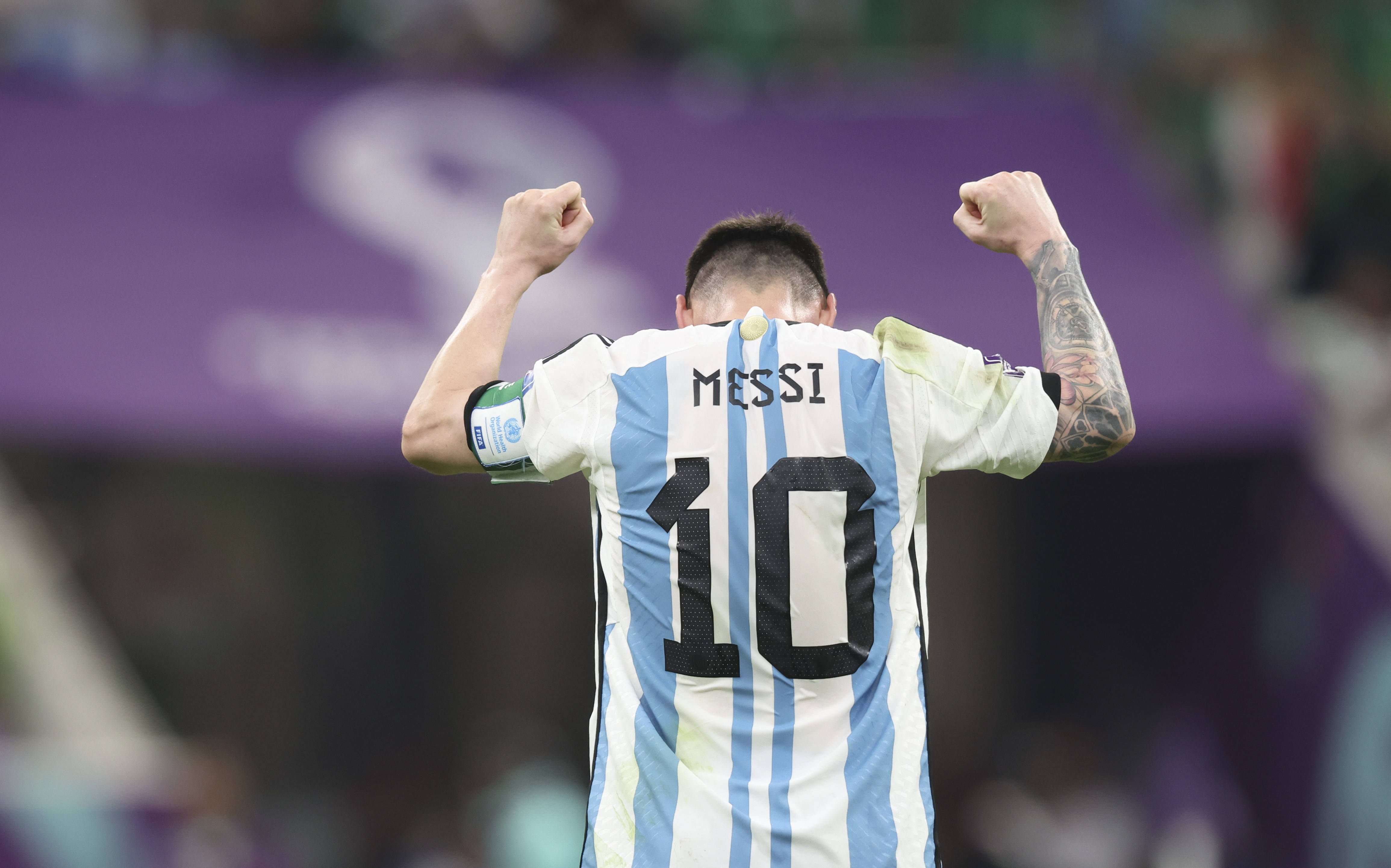 在球队的生死边缘,梅西又一次站了出来_阿根廷队_马拉多纳_世界杯