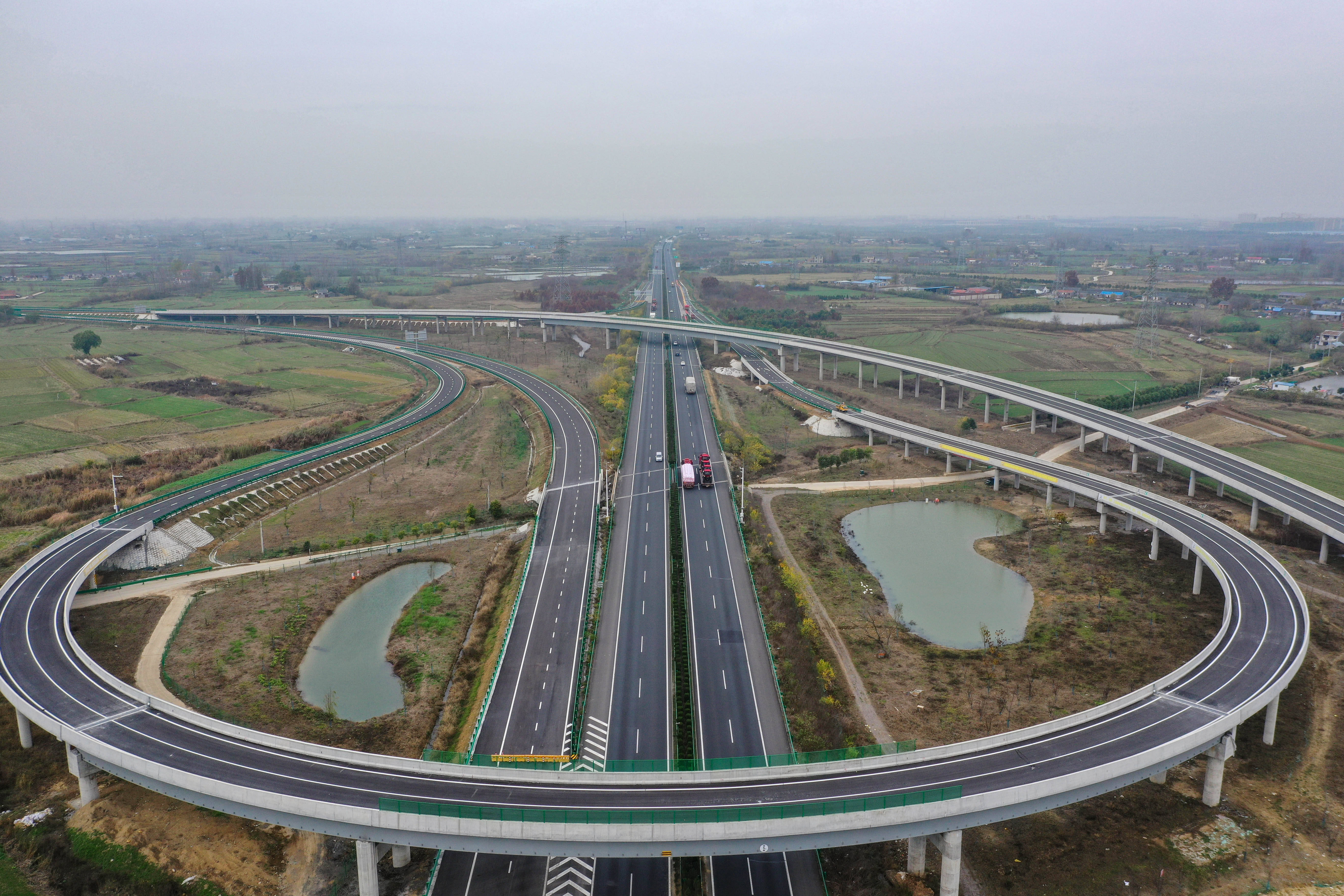 (经济)北沿江高速公路滁州至天长段通车在即