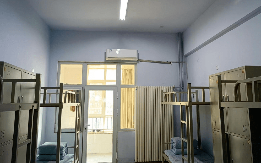 五莲一中宿舍空调取暖宿舍取暖科技学校餐厅空调取暖洪凝初中餐厅空调