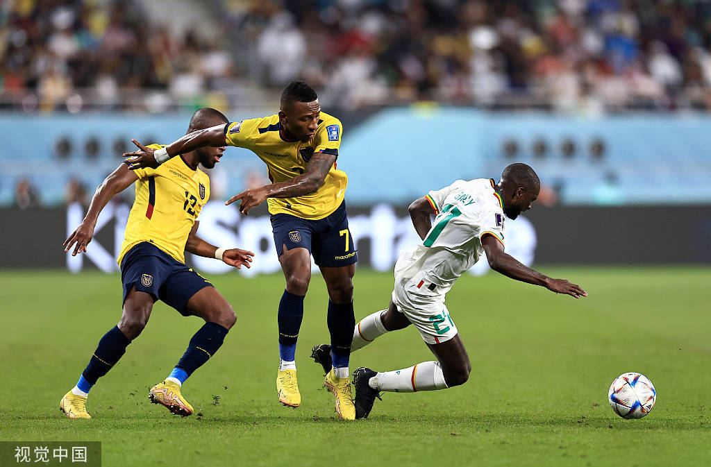 世界杯-萨尔造点并罚中 塞内加尔半场1-0厄瓜多尔