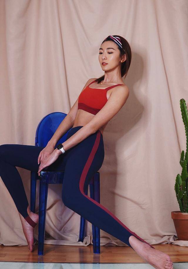 孙佳琪在某平台上分享自己健身和搏击的各种照片,显然已经成为了运动