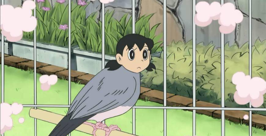 静香变成人面鸟?胖虎长出哆啦a梦头?宠物们都变成大雄的脸?