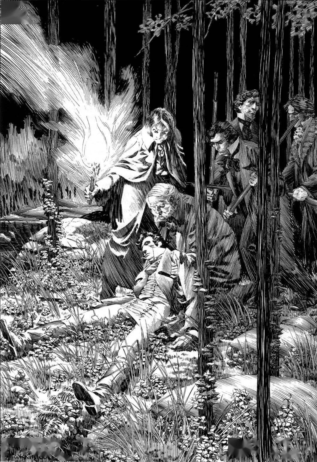 艺术漫插细腻笔触演绎奇幻经典今日漫画frankenstein