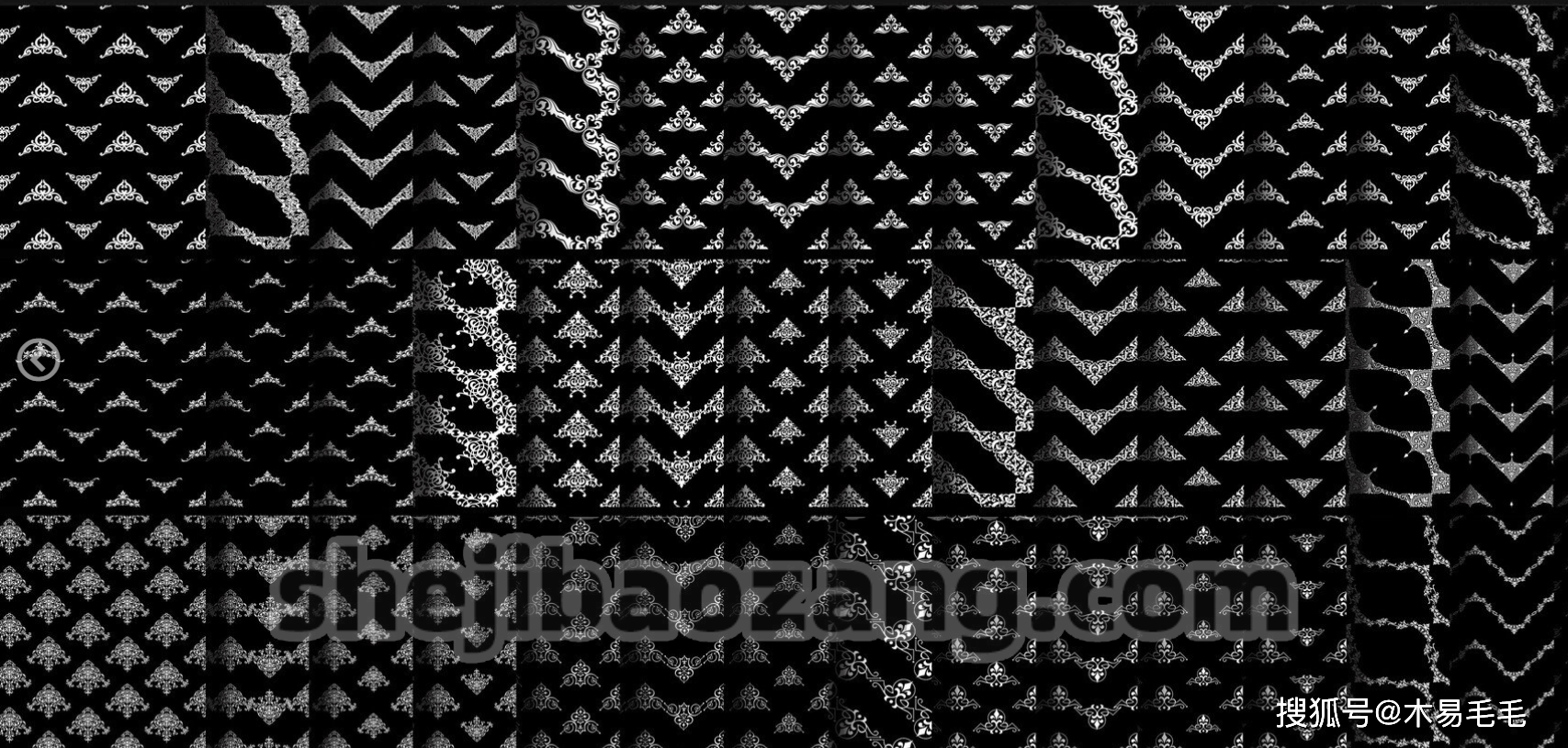 4k贴图纹理-750组武器无缝图案4k高清装饰花纹alpha贴图合集_alpha