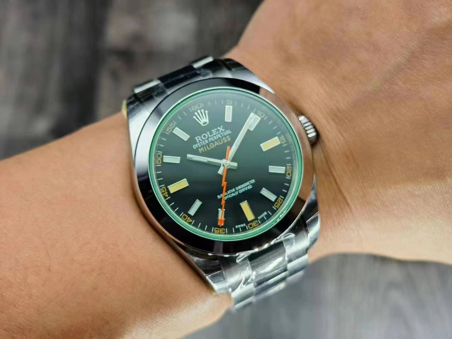 gs厂劳力士格磁型绿玻璃腕表评测鉴赏,一块特立独行个性情怀的冷门