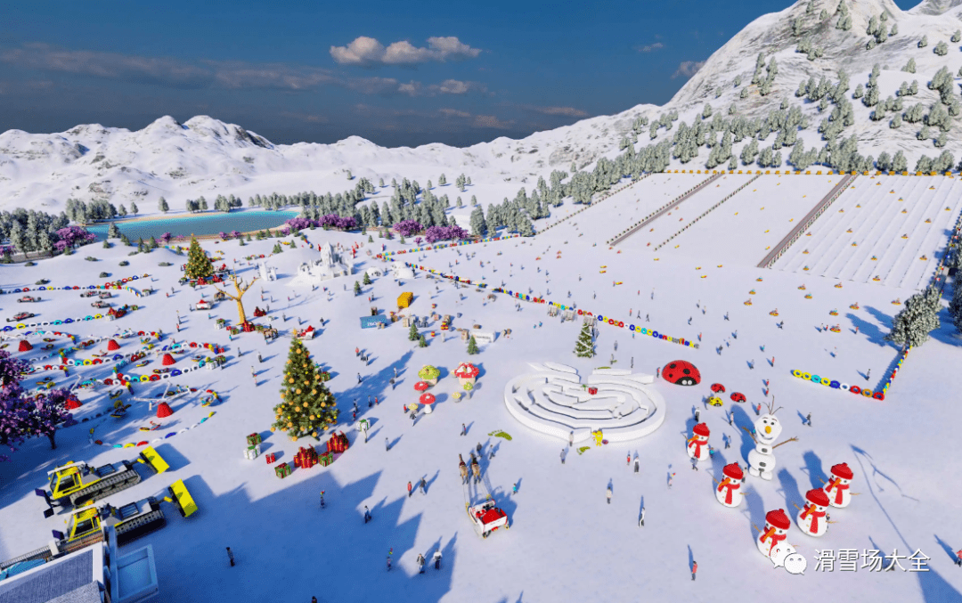 雪场资料图特色:云端上的谷克德,最浪漫的高原滑雪场.