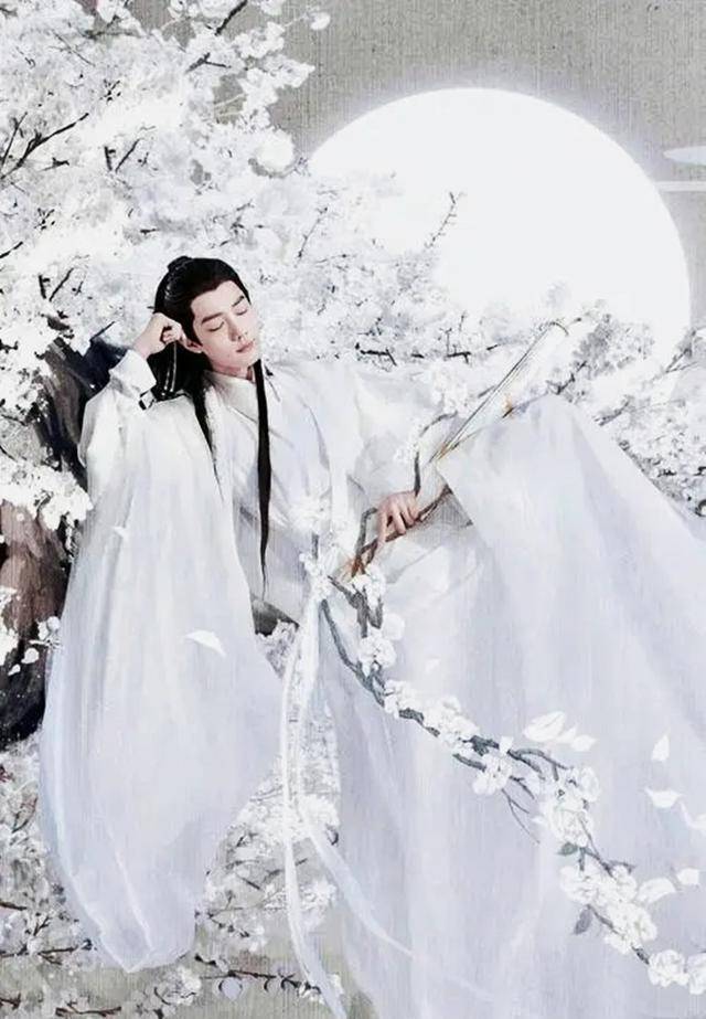 白衣公子衣袂翩翩,微微一笑可抵世间美好,肖战古装封神_冰云_唐三