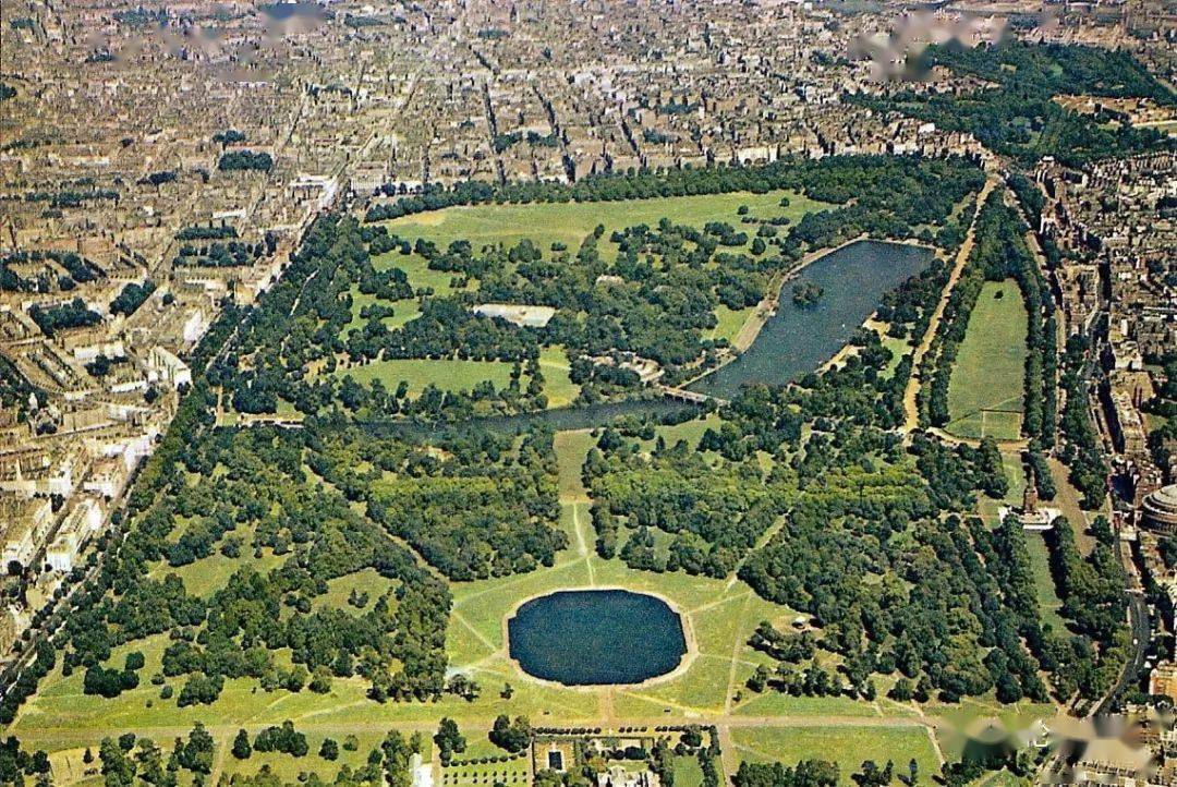 这里的格林公园(green park),圣詹姆斯公园,海德公园,摄政公园(小部分