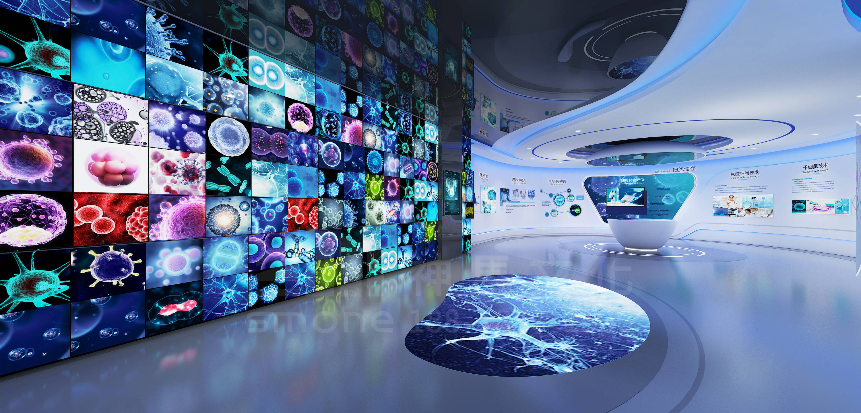 干细胞展厅布展之路——生物医疗展厅设计案例分享_集团_管理_生命