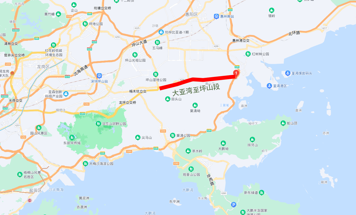 深汕第二高速公路这段路获批建设,15公里投资超过77亿元_潮汕_深圳