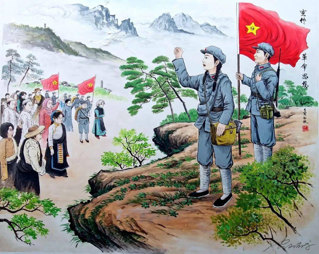 金川老街的壁画_记忆_部落_时间