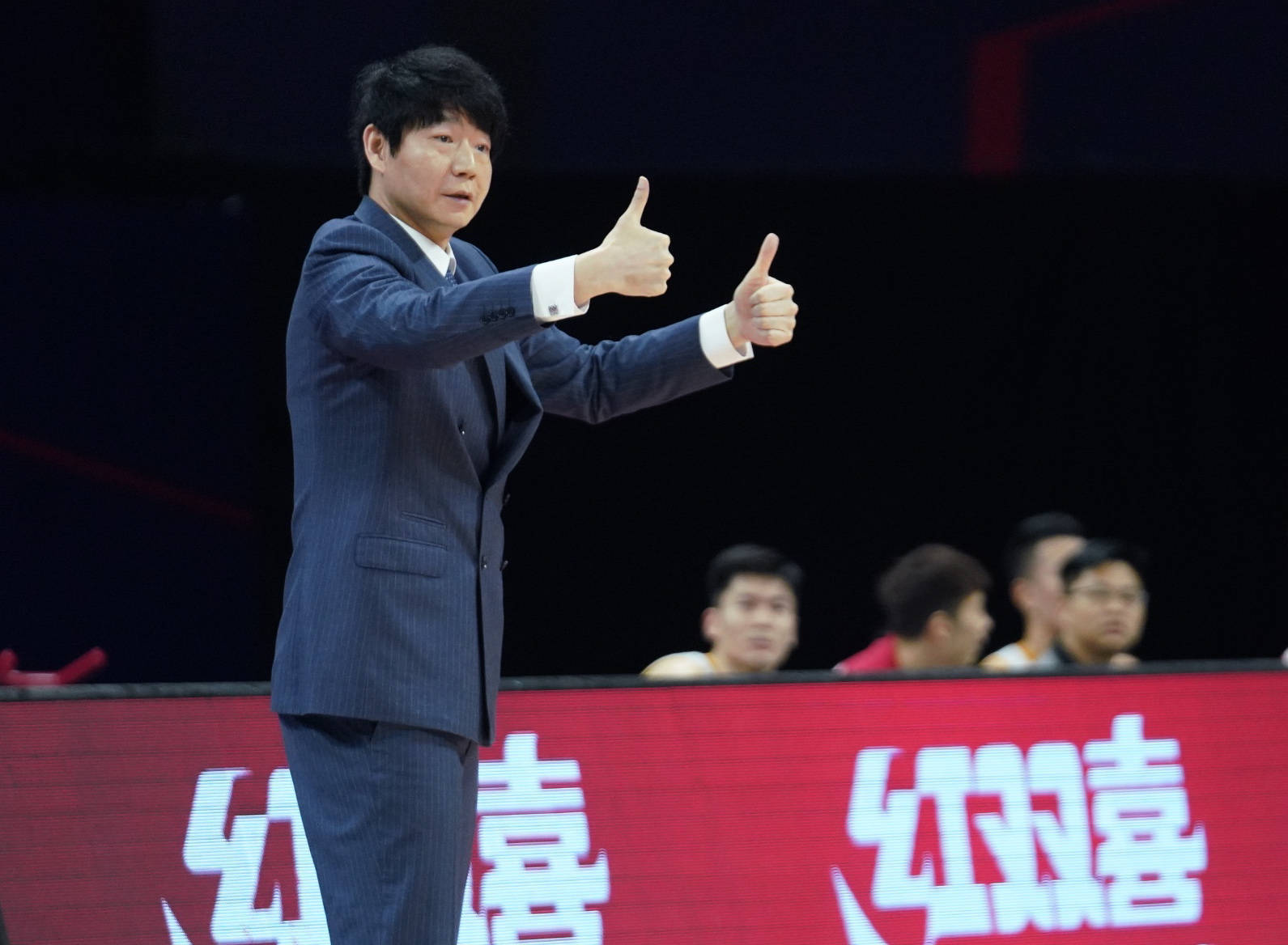 邱彪:打球主要看态度 感谢大家为我拼下这场球