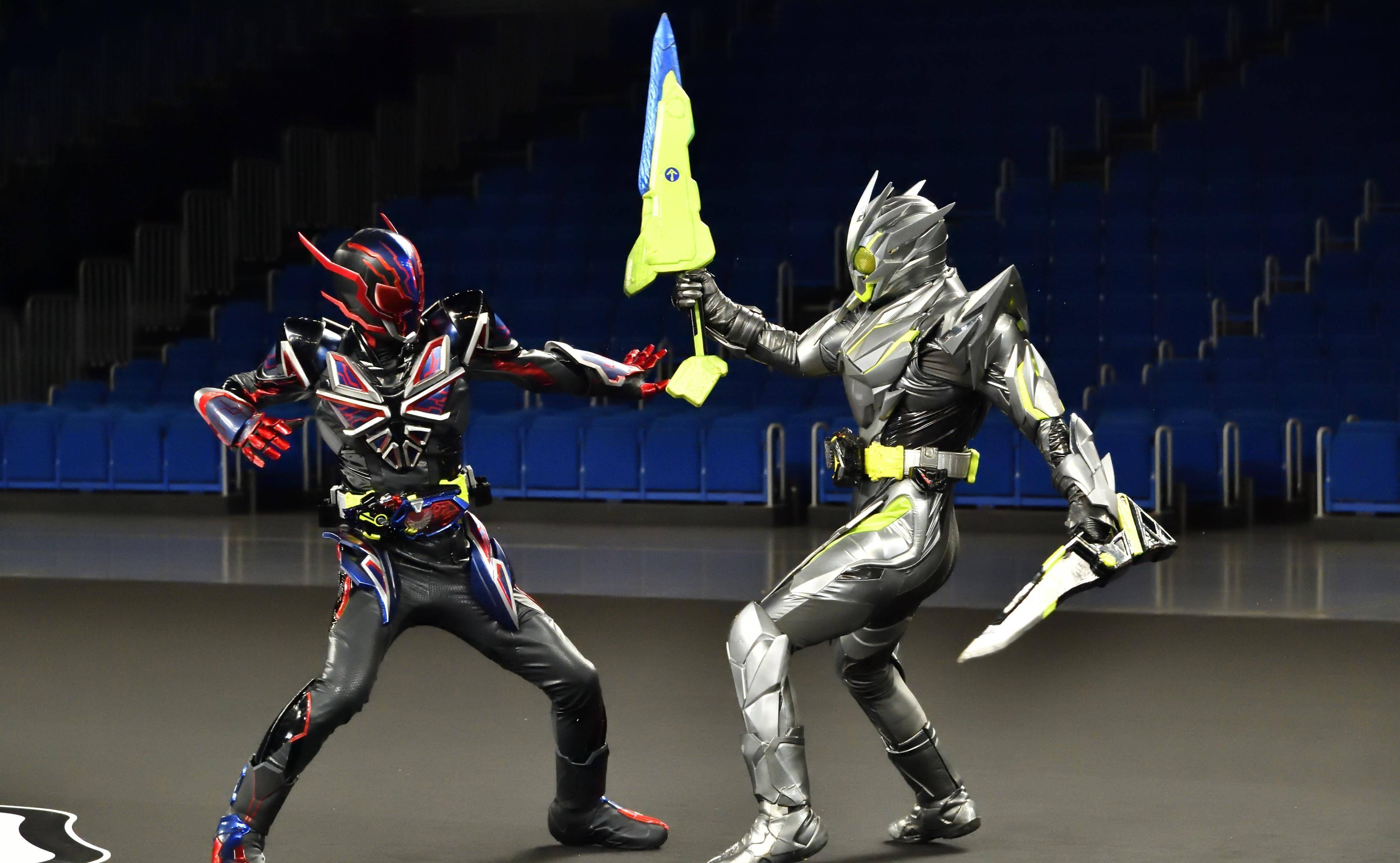 或人用地狱蝗虫致敬,最后的变身万物殆尽_假面骑士_real_time