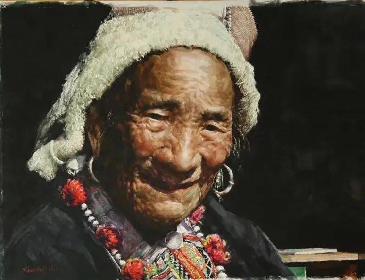 胡晓幸先生水彩人物——彩云之南_cm_云南省昆明市_美术家协会