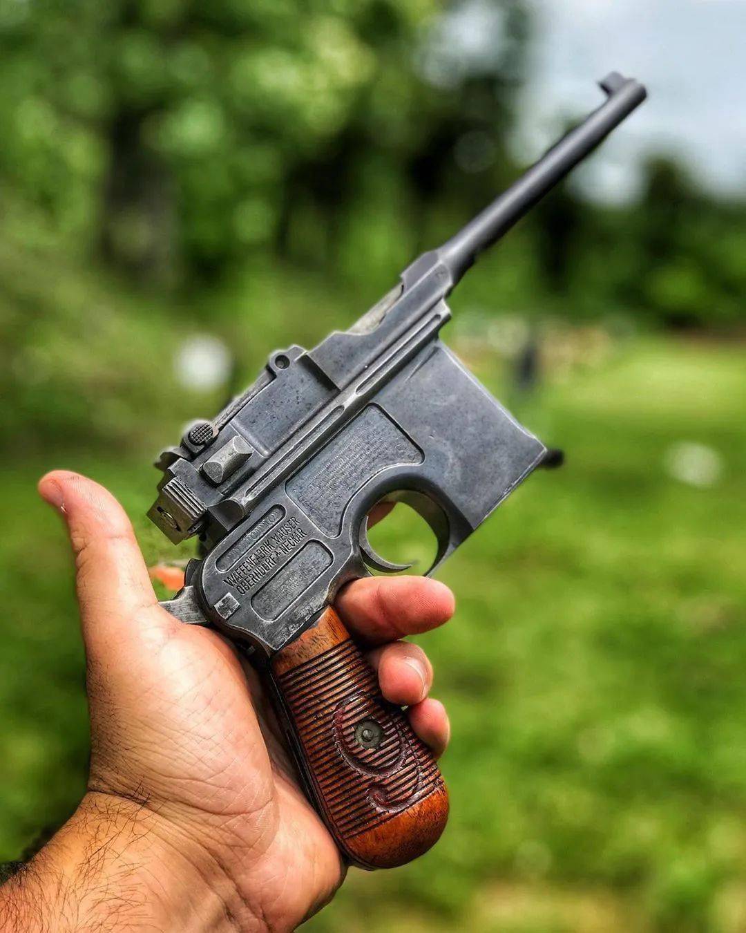 【毛瑟c96手枪】横刀立马 腰挎盒子炮 这画面没治了