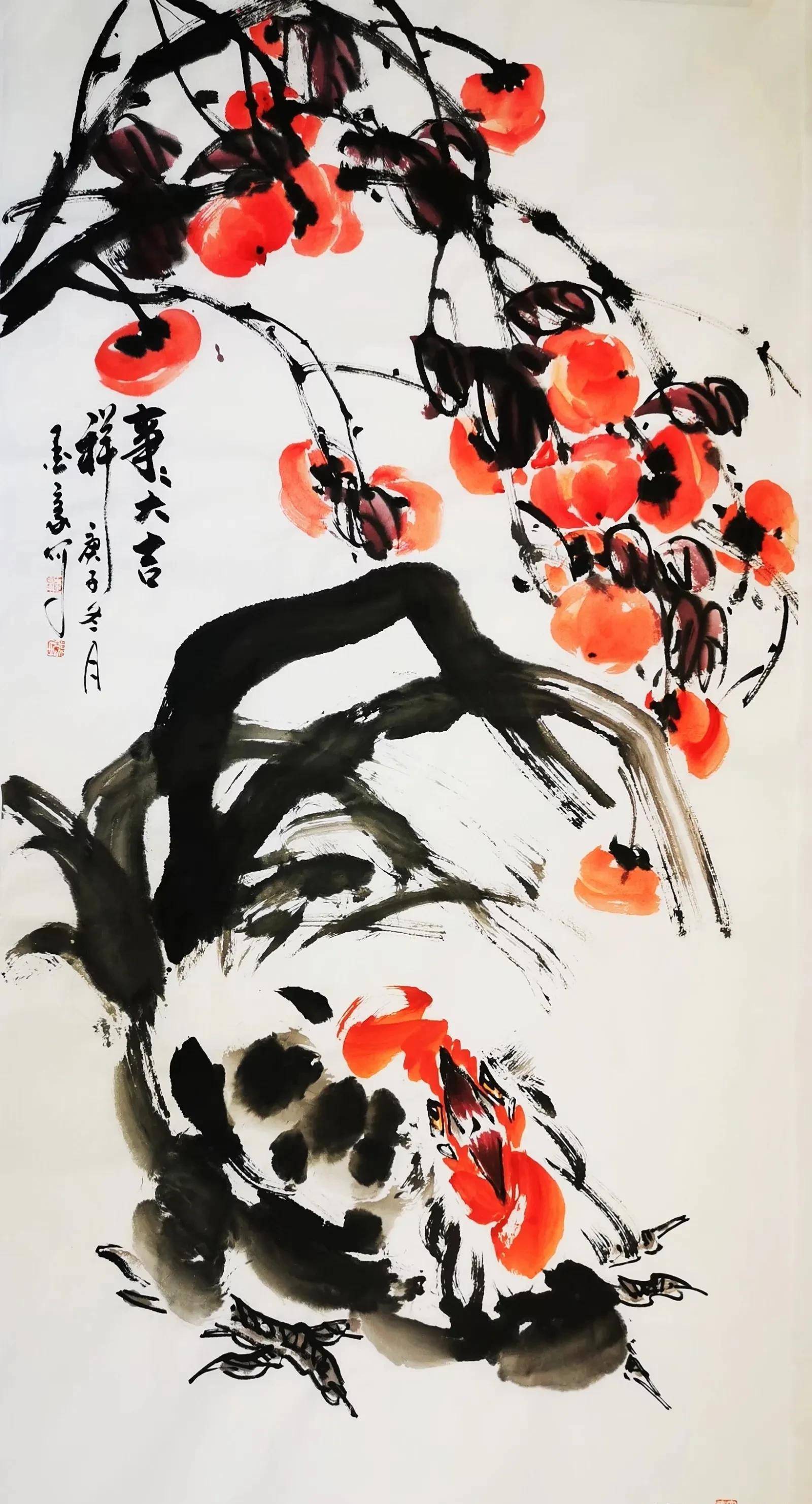 出名片子导演、画家魏宾仁来到北京宋庄艺术小镇造访画家墨豪