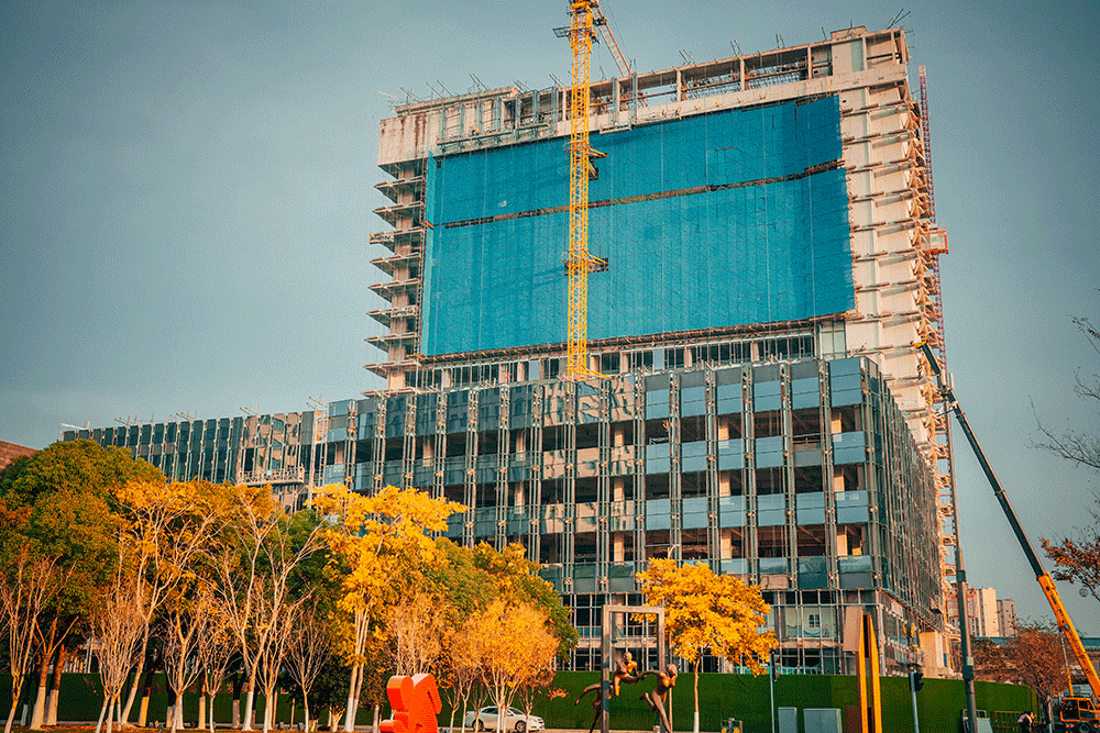 锡东烂尾楼即将焕新,外立面正在铺装!_无锡_项目_新城