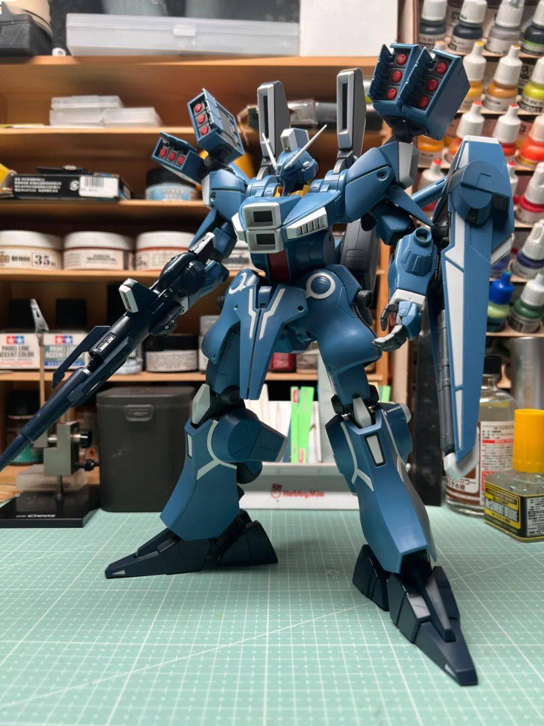 提坦斯的亡灵,mg 高达mk5的细节强化,制作过程分享_公众_来稿_效果