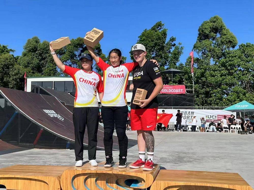 河南姑娘小轮车上创历史_比赛_中国队_孙佳琪
