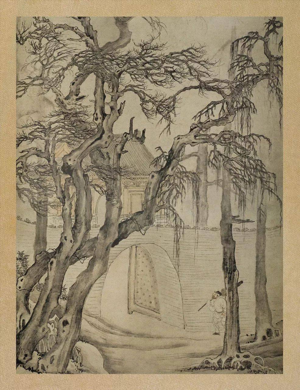 谁说唐伯虎只爱美人？看看他的山水画_搜狐网