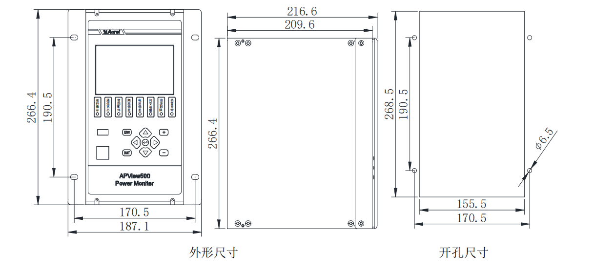 可以集中安装于控制室的屏或柜上,也可分散安装于开关柜 上