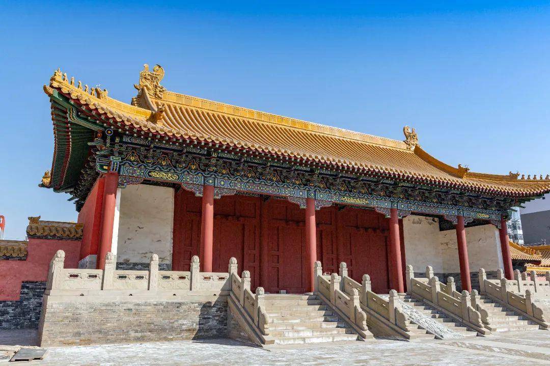 文旅市场复苏|太原皇庙:重现锦绣太原城的盛世繁华_府城_晋王府_建筑