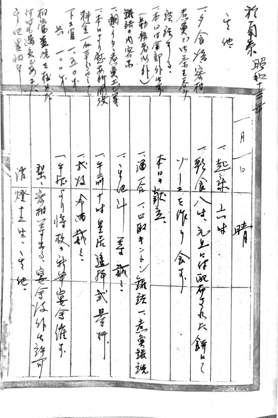 侵华日军士兵新井淳的《阵中日志》是一份日军士兵记录的日记原件其中