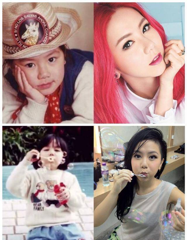 邓紫棋今昔对比照,这孩子真是一点没变,从小就是婴儿肥!