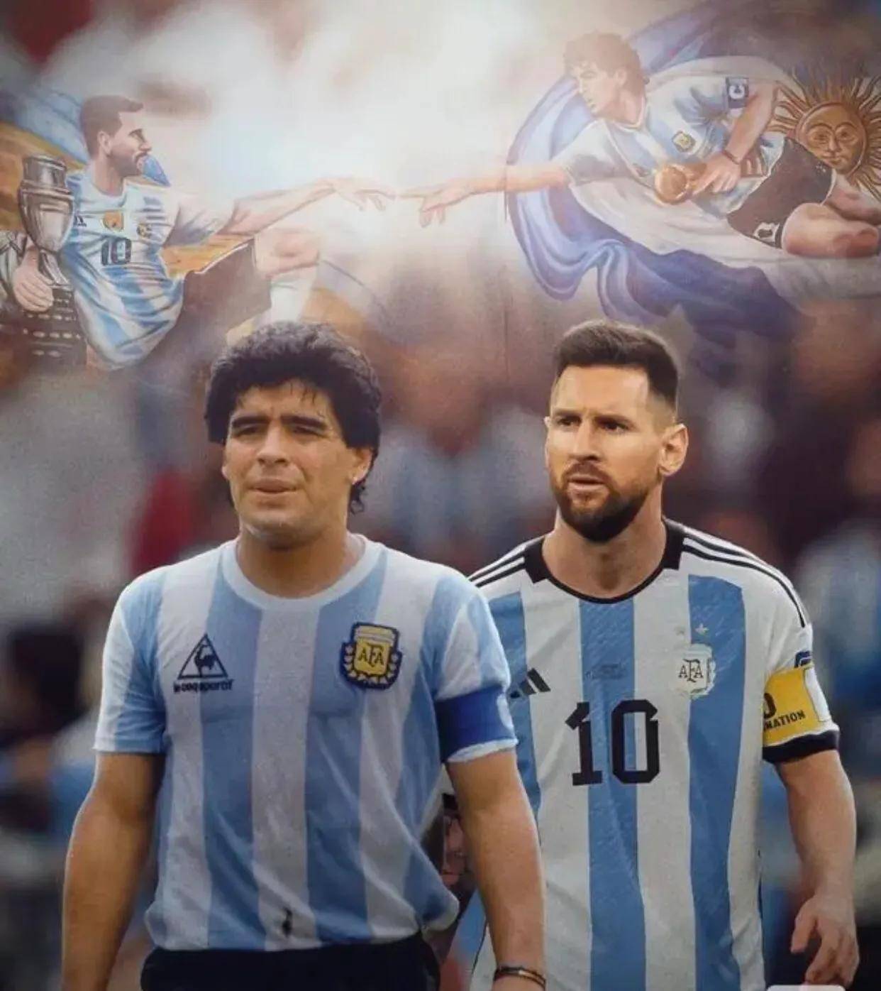 为什么梅西不能超越马拉多纳_世界杯_球员_足球场