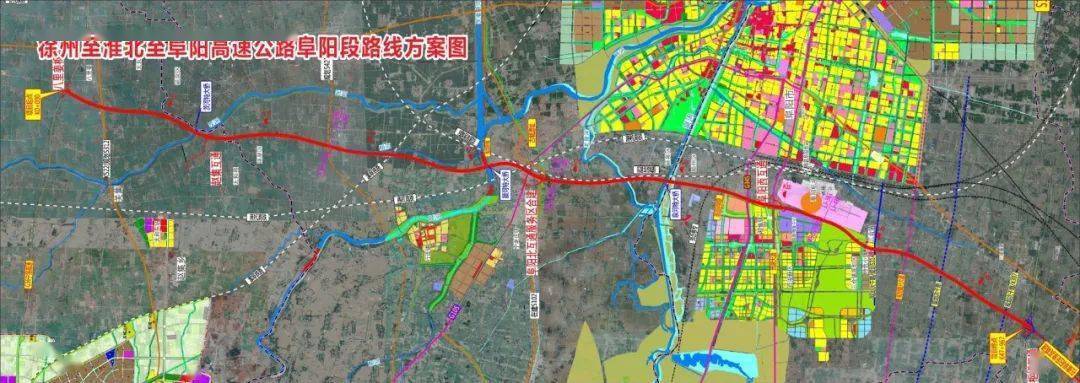 徐淮阜高速公路规划图片