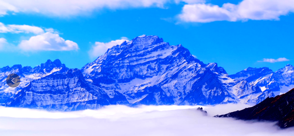 去平武雪宝顶 奔赴一场雪山云海的浪漫