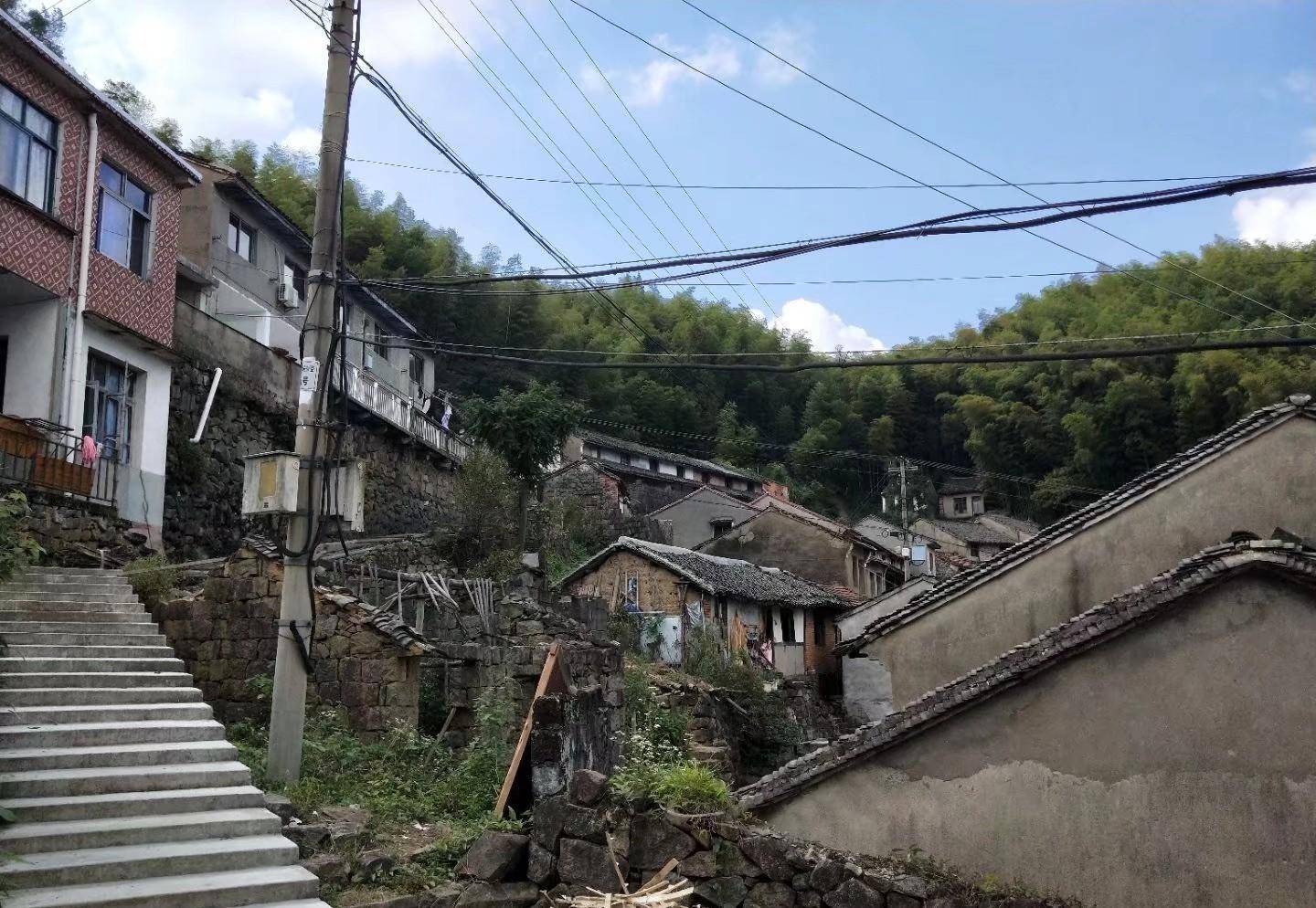 宁波横街镇乌岩村,群山环绕,竹林相依,风景秀丽_生活_村子_山村