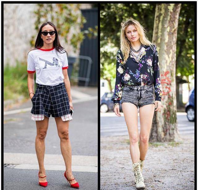 终于到了穿短裤的季节了,这么搭配实在太个性了,减龄