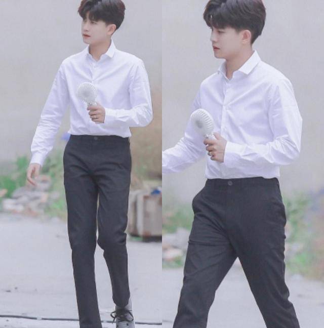 细品任嘉伦大长腿,又长又直没谁了,粉丝:血槽已空_照片_比例_成功