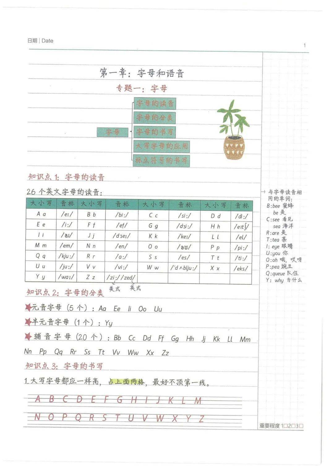 小学语数英通用版《学霸条记》电子版（可下载打印）