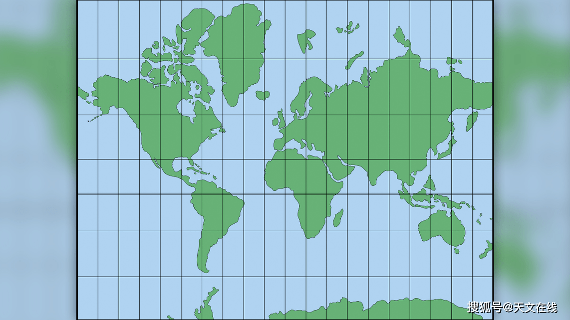 举例来说,人们熟知的世界地图来源于麦卡托投影,麦卡托投影擅长地形