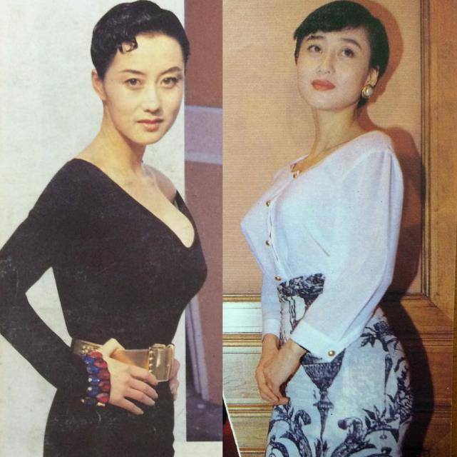 利智的"时髦与时尚":年轻时衣搭挺洋气,主要身材太有资本了