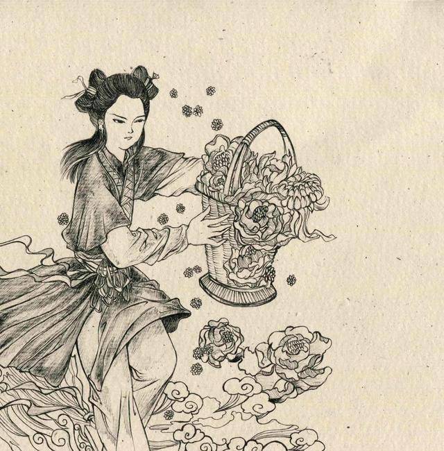 历史故事:八仙之一蓝采和,是男是女困惑多年_老者_中国_篮子