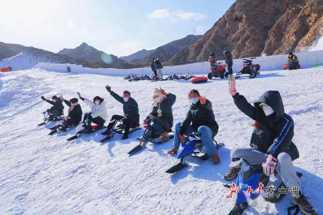 金昌市金川区宁远堡镇乡韵龙景野狐湾嬉雪场建成迎客