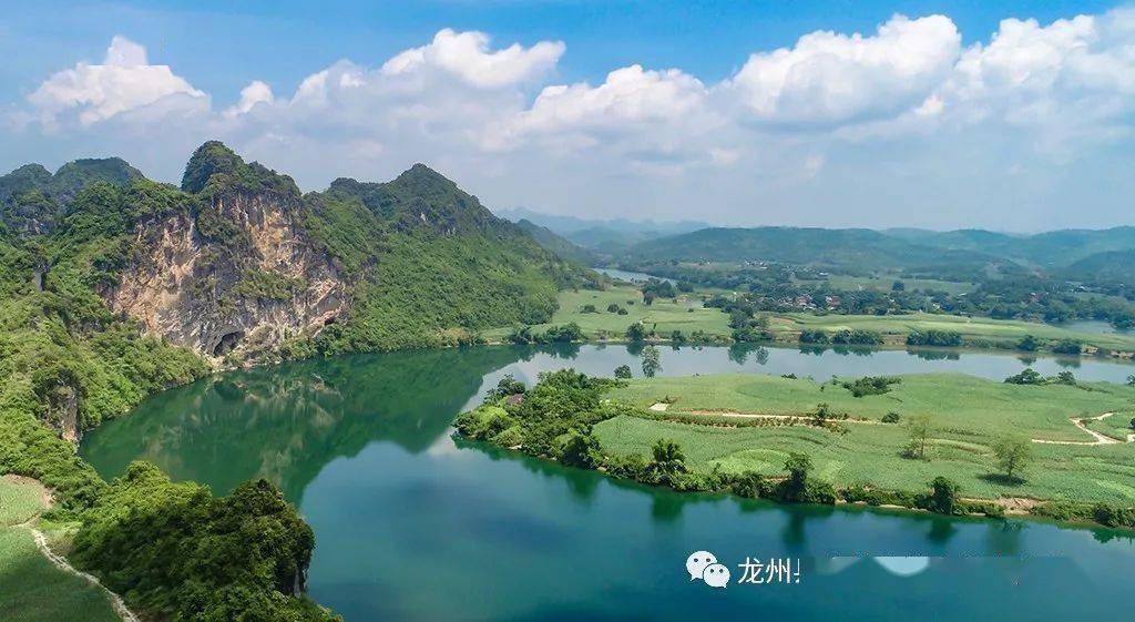 【2022广西文旅发展大会】梦幻田园—龙州县"人间仙境"景区_左江河_四