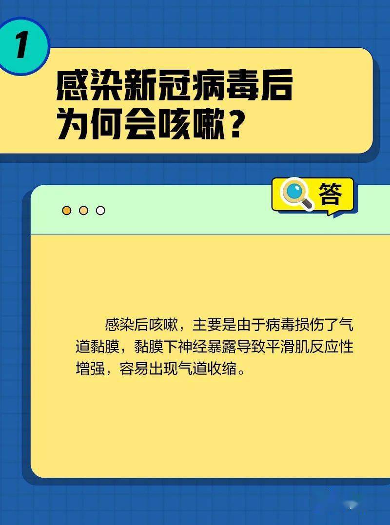 【894关爱】 转阴后为啥还不断咳？怎么处置您会么？