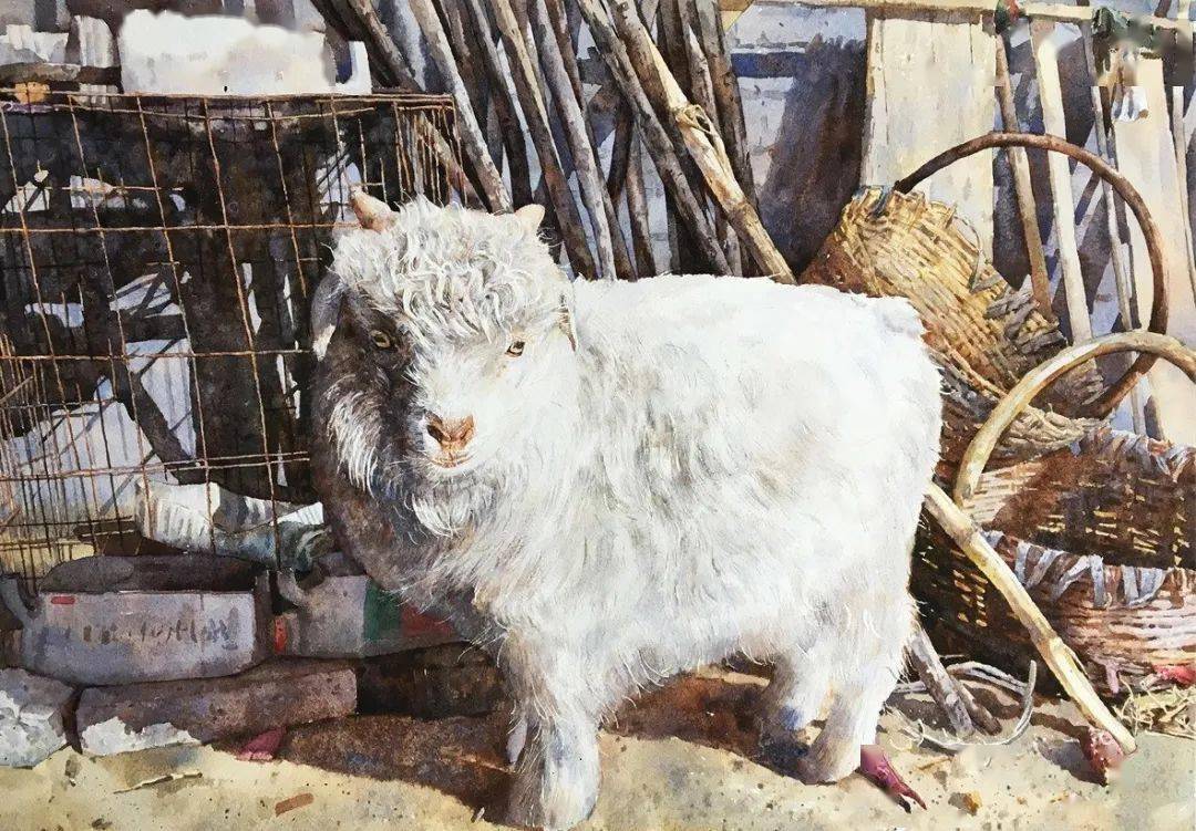 国内水彩画家——王园园水彩作品欣赏_美术家协会_陕西_彩粉画